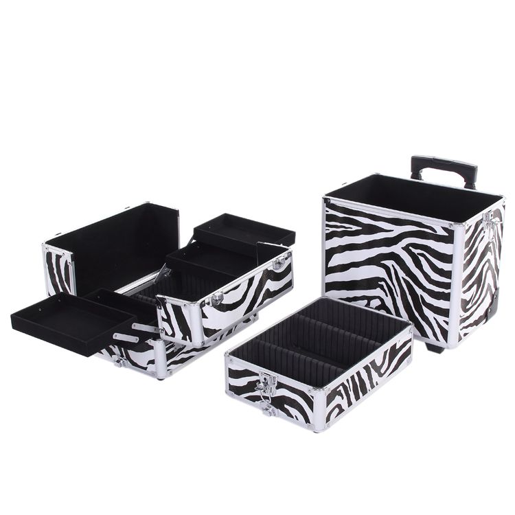 4 in 1 rolling makeup case